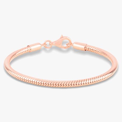Rosa Lea Snake Chain Charm Bracelet