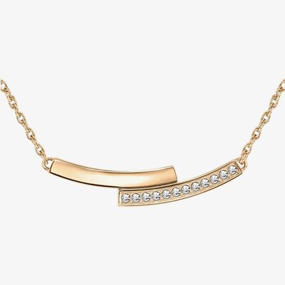 BOSS Saya Gold-Tone Double Bar Necklace