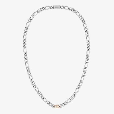 BOSS Rian 61cm Two Colour Figaro Chain