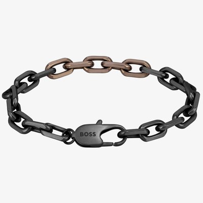 BOSS Kane 2023 Black & Copper Bracelet