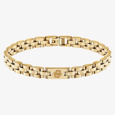 BOSS Archer Yellow Gold Tone Plated Stainless Steel Link Bracelet 1580889