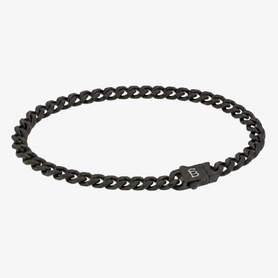 Steel & Barnett Svelte Stephen Black Edition Link Chain Bracelet BEB/001 M