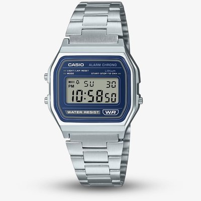 Casio Vintage Blue Digital Watch A158WEA-2EF