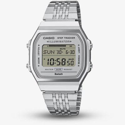 Casio Unisex Classic Silver Dial Digital Watch ABL-100WE-7AEF