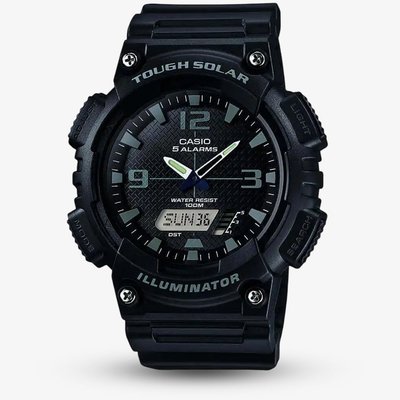 Casio Mens Black Illuminator Duo Display Watch AQ-S810W-1A2VEF
