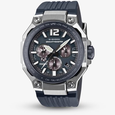 Casio Mens G-Shock Master Of G Gravitymaster Blue Dial Strap Watch GWR-B3000A-2AER