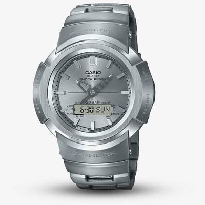 Casio G-Shock Full Metal Dual Display Watch AWM-500D-1A8ER