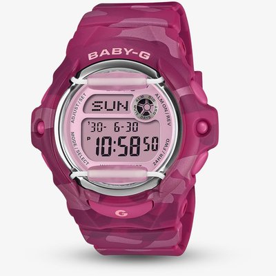 Casio Ladies Baby-G Pink Digital Strap Watch BG-169CM-4ER