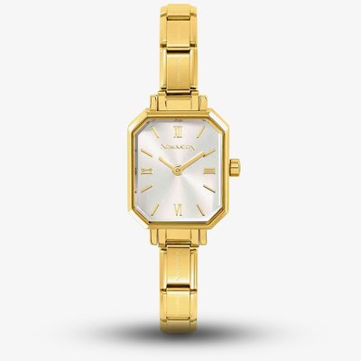 Nomination Paris Gold Octagon Dial Bracelet Watch 076032/017