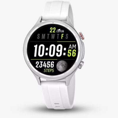 Lotus Ladies Smartime Naya Lite White Rubber Strap Smartwatch L50203/1