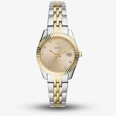 Fossil Ladies Scarlette Two Tone Watch ES4949