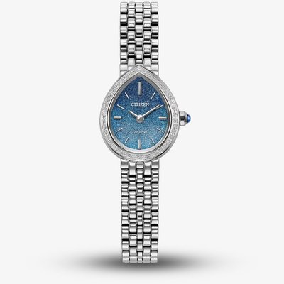 Citizen Ladies Limited Edition Citizen L Rainell Teardrop Blue Dial Bracelet EX1540-58L