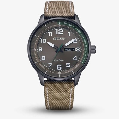 Citizen Weekender Eco-Drive Beige Watch BM8595-16H