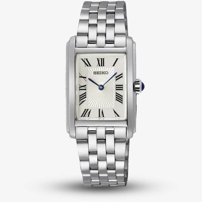 Seiko Ladies Classic White Dial Bracelet Watch SWR083P1