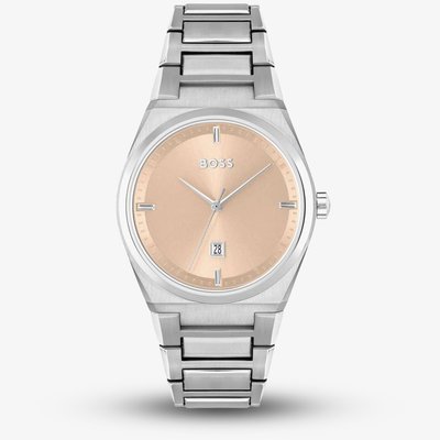 BOSS Steer Pink Crystal Watch 1502670