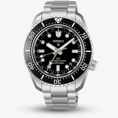 Seiko Mens Prospex Diver 1968 Heritage GMT Black Dial Watch HBC002J1