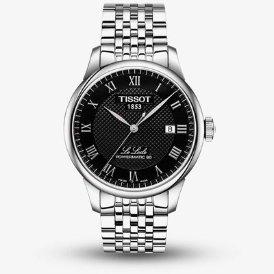 Tissot Mens T-Classic Le Locle Powermatic 80 Bracelet Watch T006.407.11.053.00