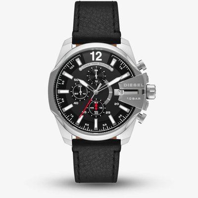Diesel Mens Baby Chief Chronograph Black Dial Watch DZ4592