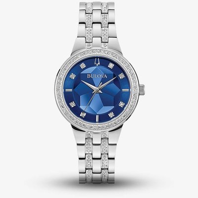 Bulova Ladies Phantom Crystal Bracelet Watch 96L276