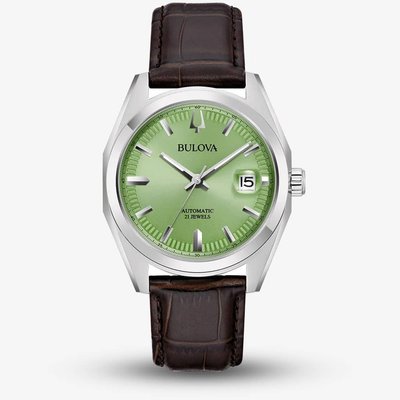 Bulova Surveyor Brown & Green Watch 96B427