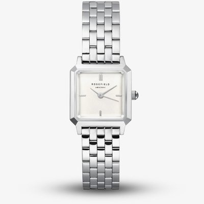 ROSEFIELD Ladies Boxelle White Dial Bracelet Watch BWSSS-B02