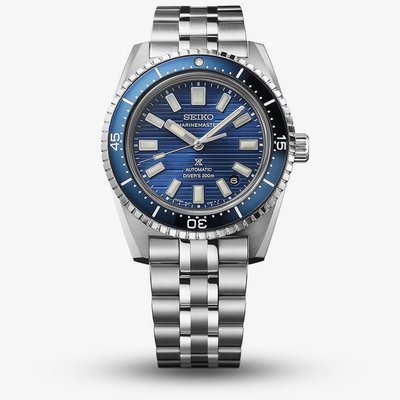 Seiko Mens Prospex Marinemaster 1965 Blue Heritage Divers Watch SJE119J1