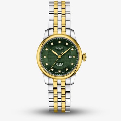 Tissot Ladies Le Locle Gold Plated Two Colour Bracelet Watch T006.207.22.096.01
