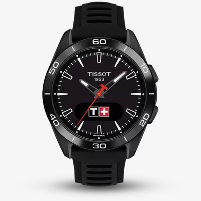 Tissot Mens T-Touch Connect Sport Black Dual Display Watch T153.420.47.051.04