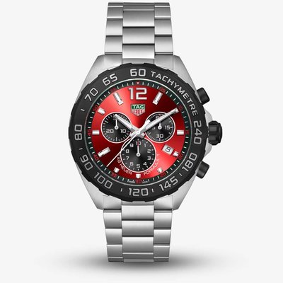 TAG Heuer Formula 1 Red Dial Chronograph Watch CAZ101AN.BA0842