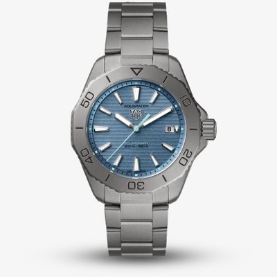 Mens Tag Heuer Aquaracer Pro 200 Solargraph Blue Dial Watch WBP1182.BF0000