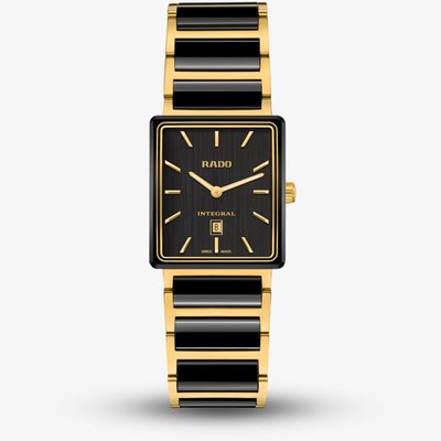 Rado Ladies Integral 40th Anniversary Two-Tone Square Dial Watch R20258162