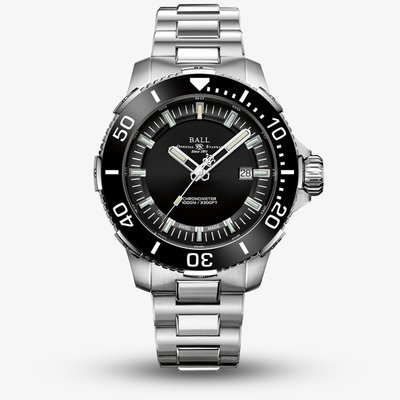 BALL Mens Engineer Hydrocarbon Deepquest Black Ceramic Watch DM3002A-S3CJ-BK