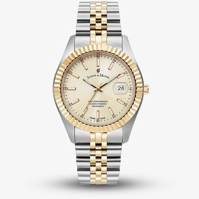 Jacques du Manoir Inspiration Business Champagne Dial Watch JWN01704