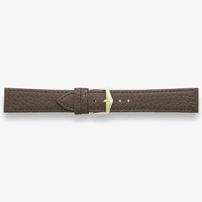Darlena York Brown Anti Allergy Leather Watch Strap LS1302 BRN 20MM (2) (Y)
