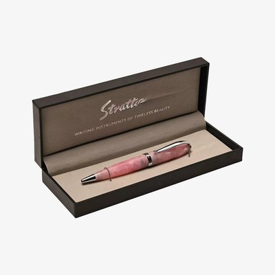Stratton Pink Ballpoint Pen