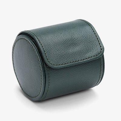 WOLF British Racing Green Single Watch Roll 529081