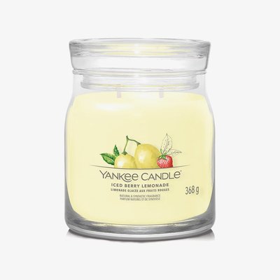 Yankee Candle Iced Berry Lemonade Signature Medium Jar Candle 1630017E