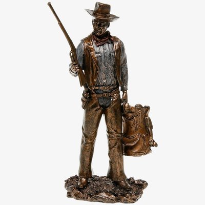 Bronze Cowboy Standing Figurine 60349