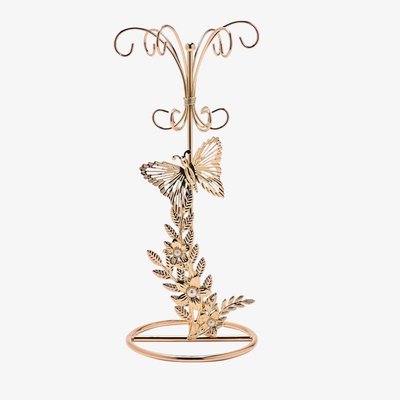 Gold Butterfly Jewellery Holder SP3506JH