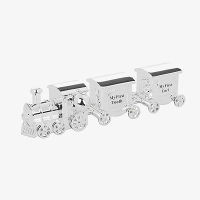 Silver Plated Mini Train Tooth And Curl Set Gift 57100