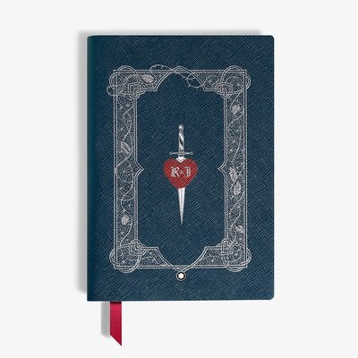 Montblanc Meisterstück Romeo & Juliet Lined Green Leather Notebook 136633