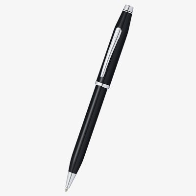 Cross Century II Black Lacquer Ballpoint Pen AT0082WG-157