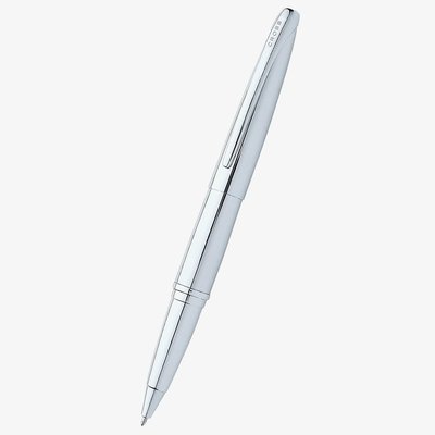 Cross ATX Pure Chrome Rollerball Pen AT885-2