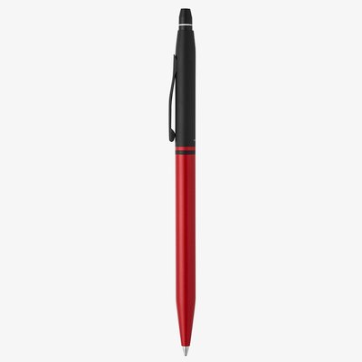 Cross Click Tuxedo Satin Metallic Red Ballpoint Pen AT0622-125