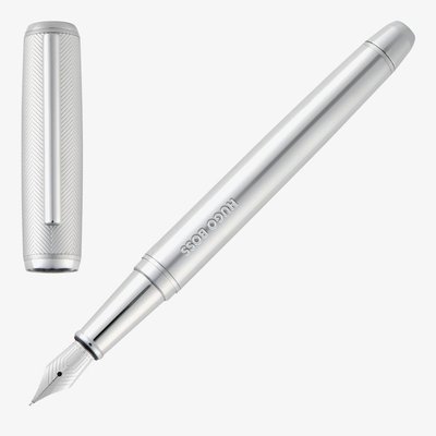BOSS Pace Chrome Fountain Pen HSL5652B
