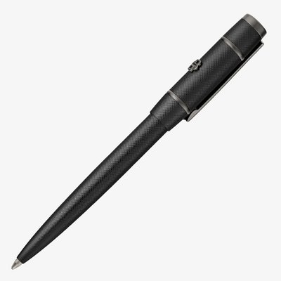 BOSS Rive Varsity Diamond Black Ballpoint Pen HSY6204A