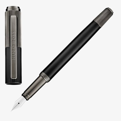 BOSS Striade Black Fountain Pen HSS6562A