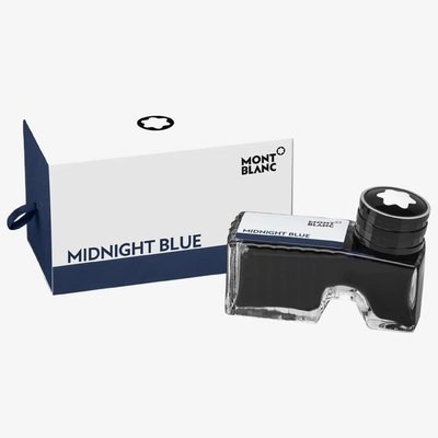 Montblanc 60ml Ink Bottle Midnight Blue