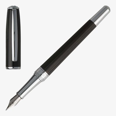 BOSS Essential Striped Fountain Pen