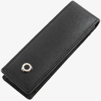 BOSS Black Leather Pen Pouch
